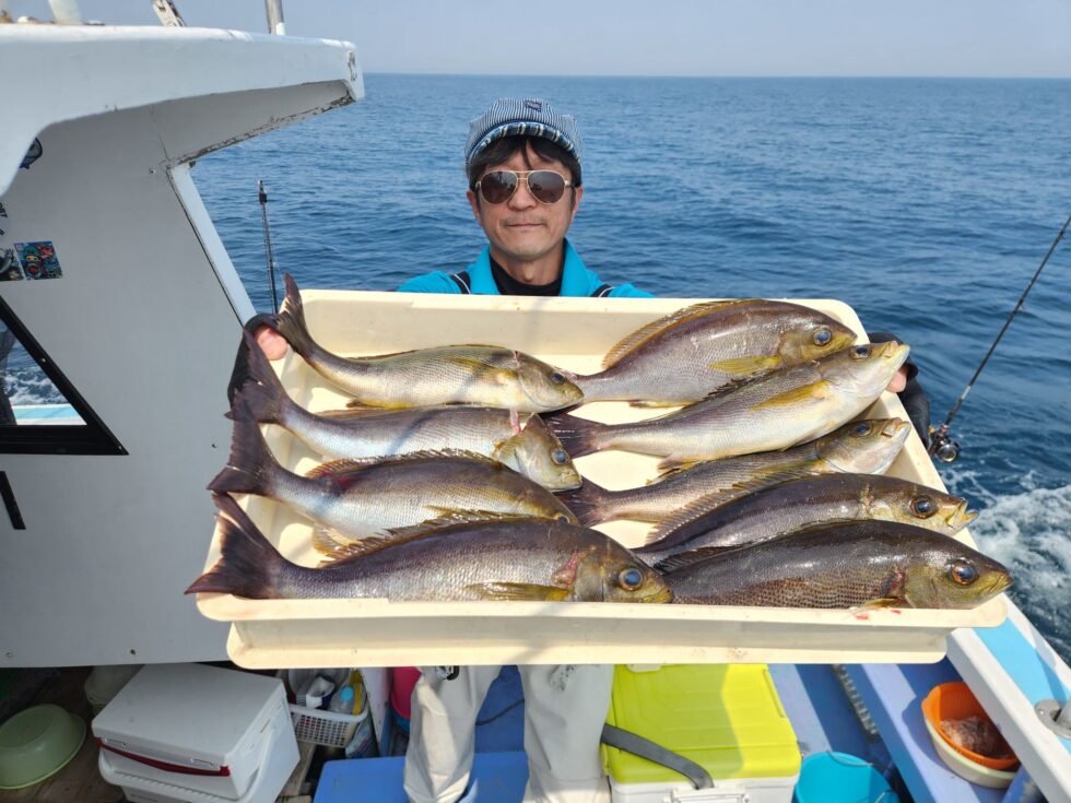 大山沖ジャンボイサキ!
