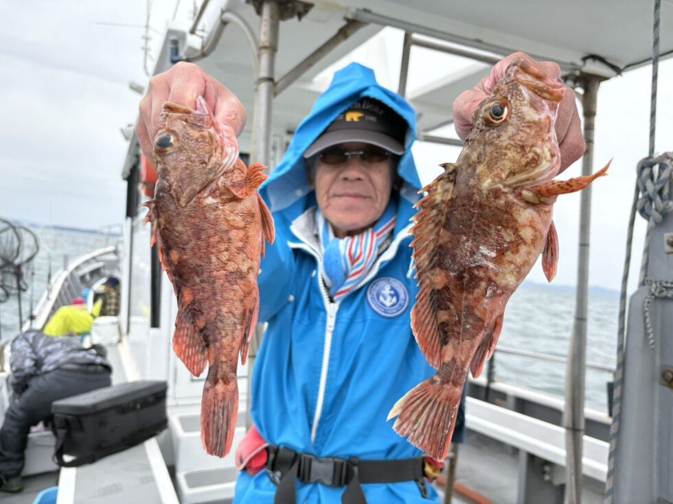 ウタセ五目出船！ジャンボカサゴ！