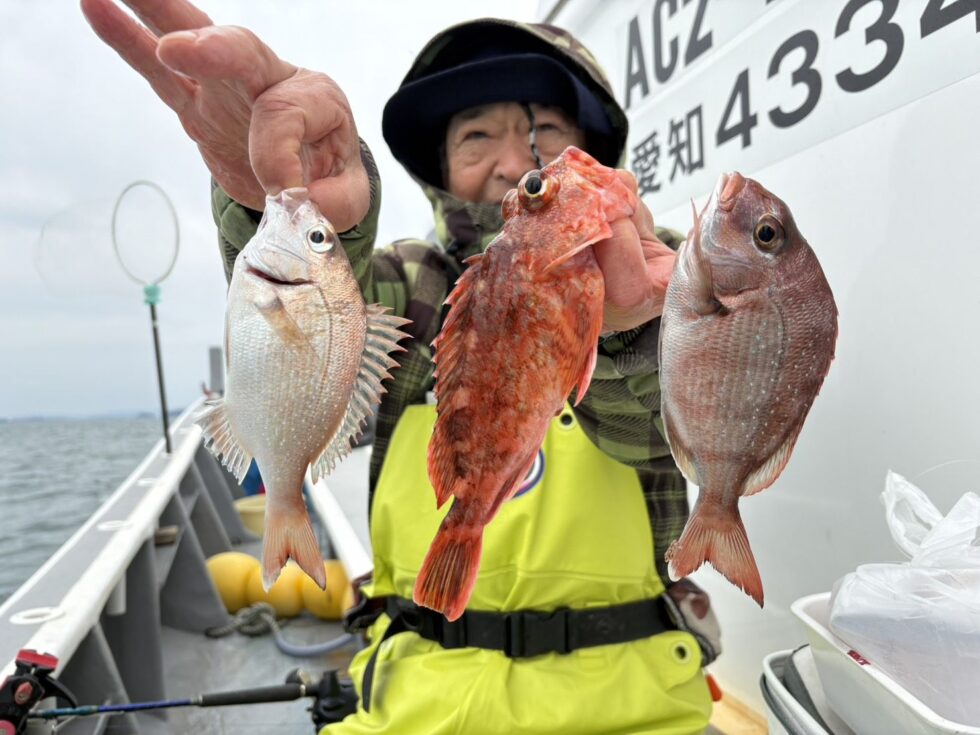 活きウタセエビのエサ、オモリ60号