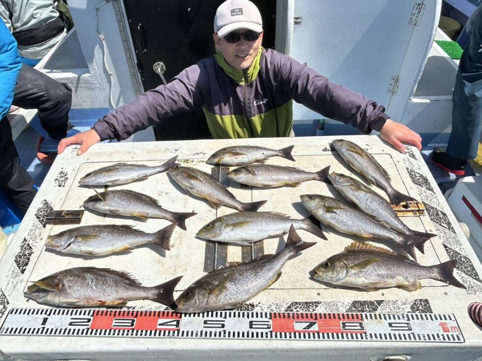 大山沖イサキチャンス！