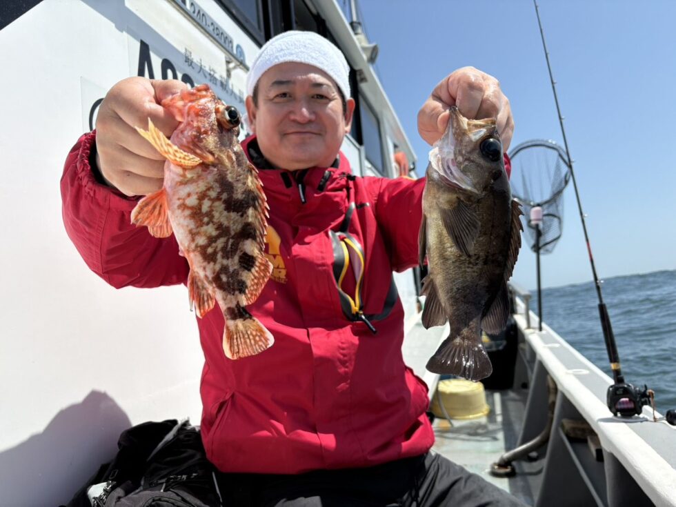 ウタセ五目出船！カサゴ、メバル！