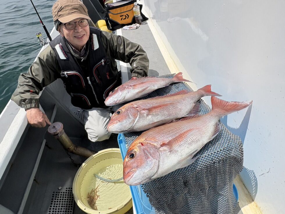 真鯛が大チャンス！
