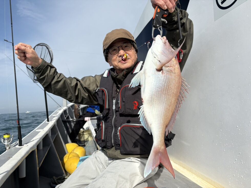 伊勢湾一つテンヤ真鯛が熱いっ！