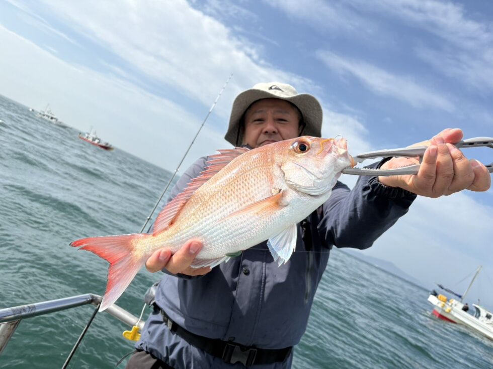 真鯛活発でした！