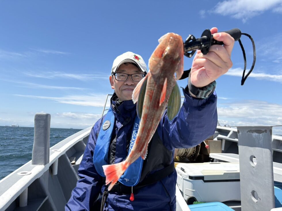 大山沖イサキ釣り、一つテンヤ真鯛釣り、予約受付中です！