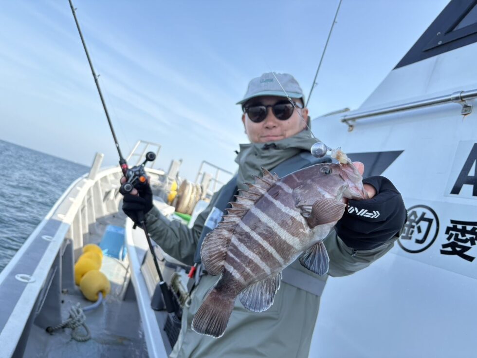 一つテンヤ真鯛出船！マハタゲット！明日(水)も一つテンヤ真鯛釣り出船です！