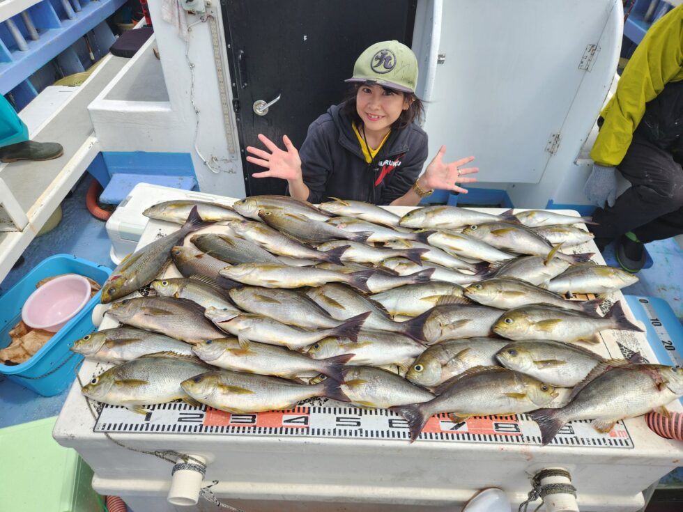 ２人分の釣果ですが、それでも凄い数！お見事でした！