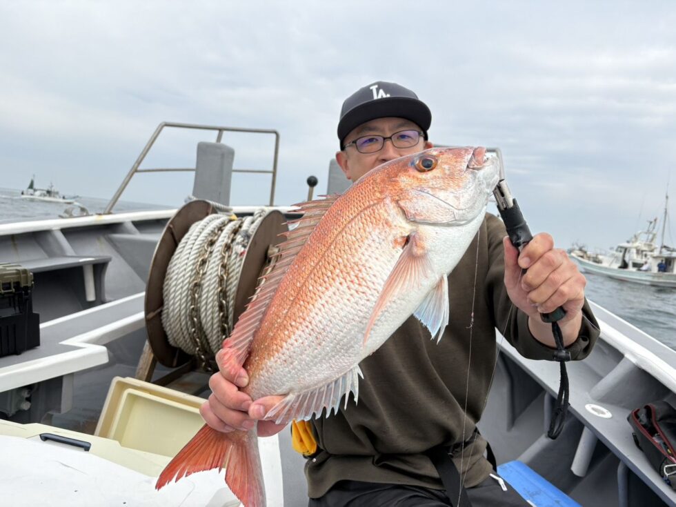 伊勢湾一つテンヤ真鯛が熱いっ！