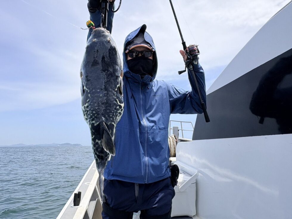 一つテンヤ真鯛釣り出船中！予約お待ちしてます！