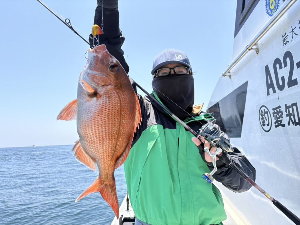 一つテンヤ真鯛釣りリピーター様続出中！