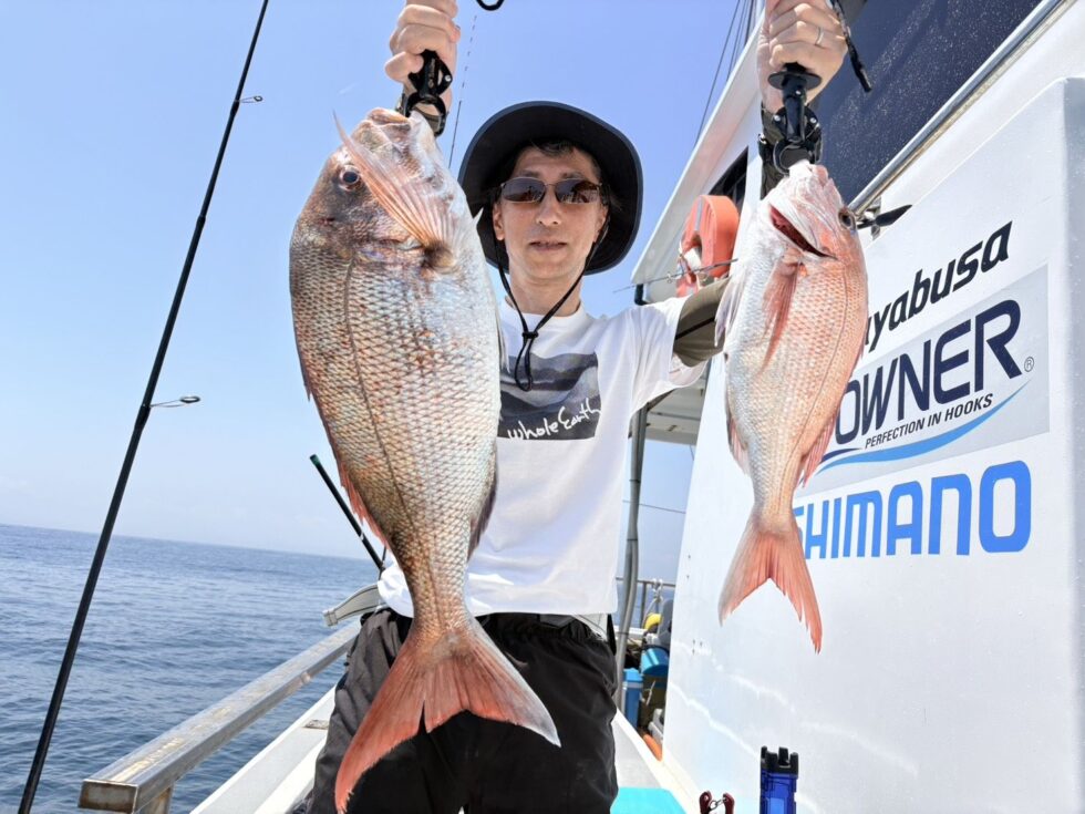 船中24枚、大爆釣！