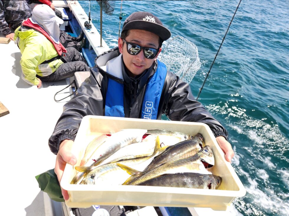 明日も大山沖イサキ出船確定です！