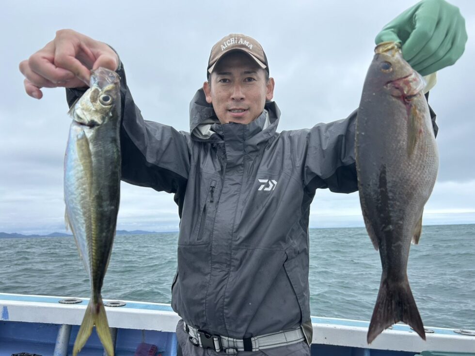 大アジ、ジャンボイサキ！