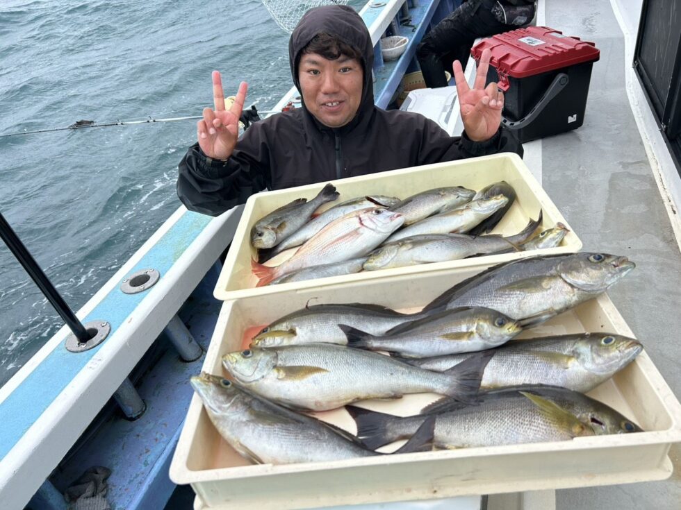 今日も皆さん釣りまくりー