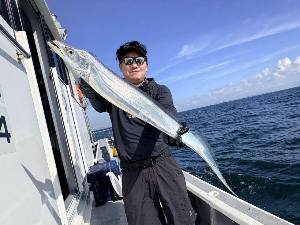 テンヤタチウオ!DAIWAフィールドテスター金森さん!