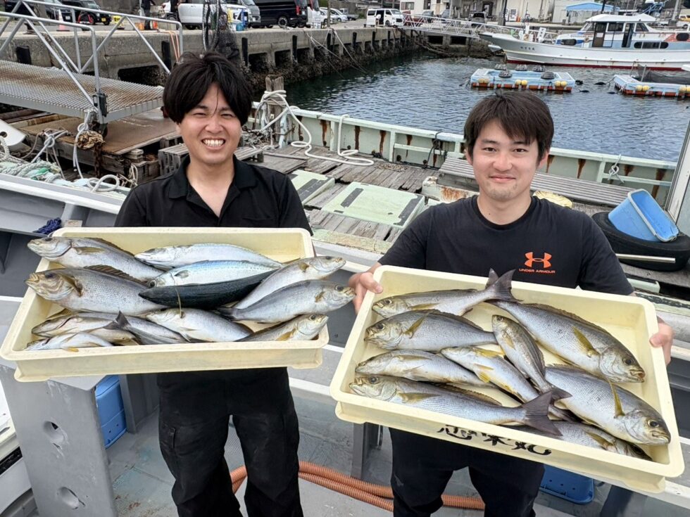 イサキ初挑戦で釣りまくりー