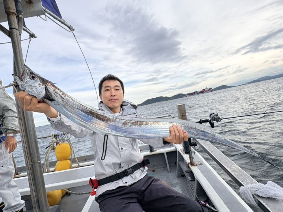 テンヤタチウオ専門、123㎝ドラゴン来たー！