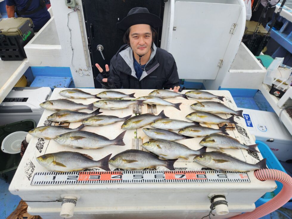 大山沖イサキが大チャンス！