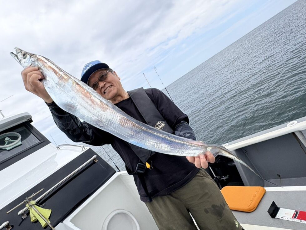 伊良湖沖テンヤタチウオ専門です！今日も絶好調ー！