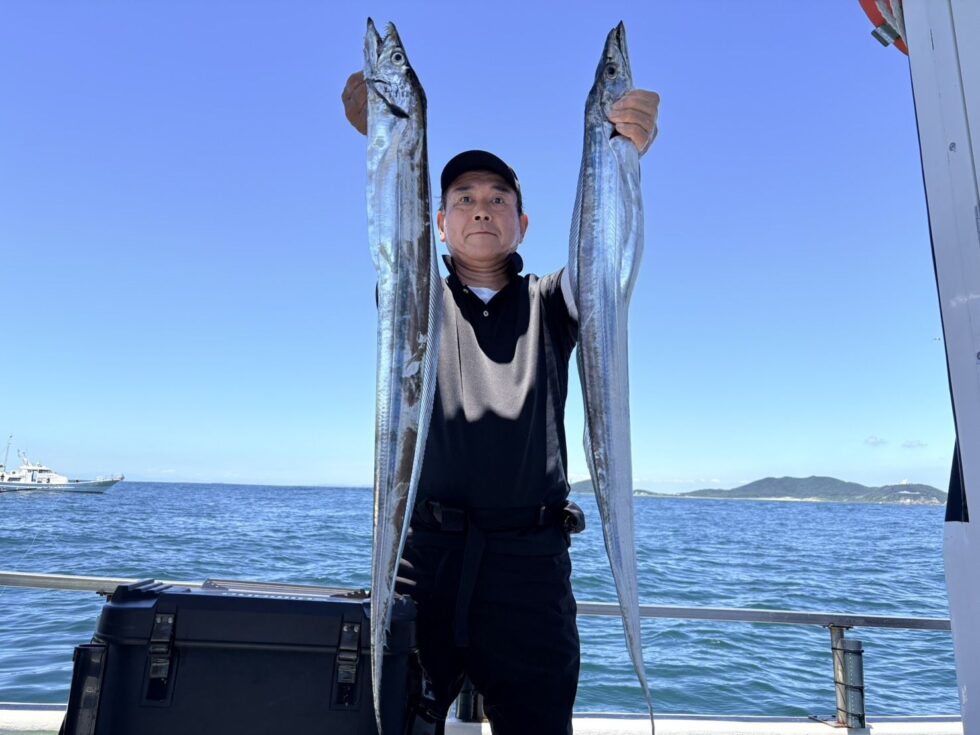 魅力の伊良湖沖大型タチウオ！