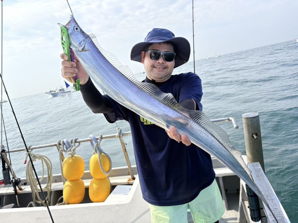 伊良湖沖テンヤタチウオ専門！