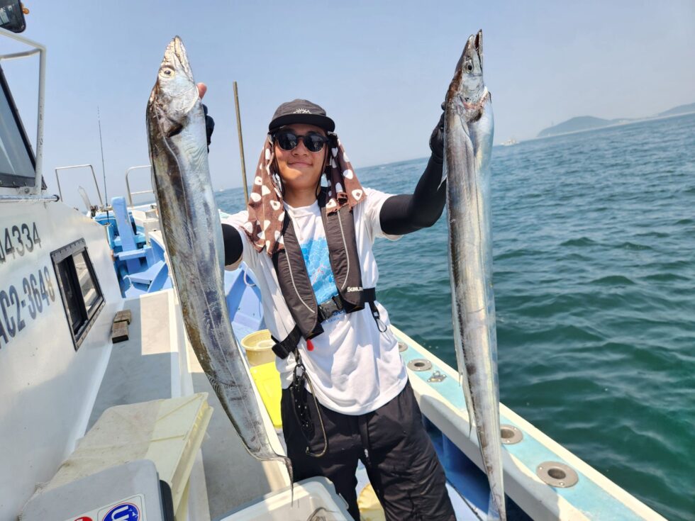 2隻分乗ゆったり釣行でした
