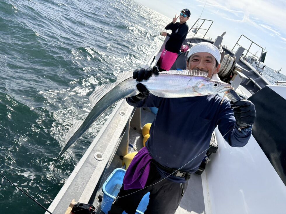 伊良湖沖タチウオ今シーズン最高釣果！
