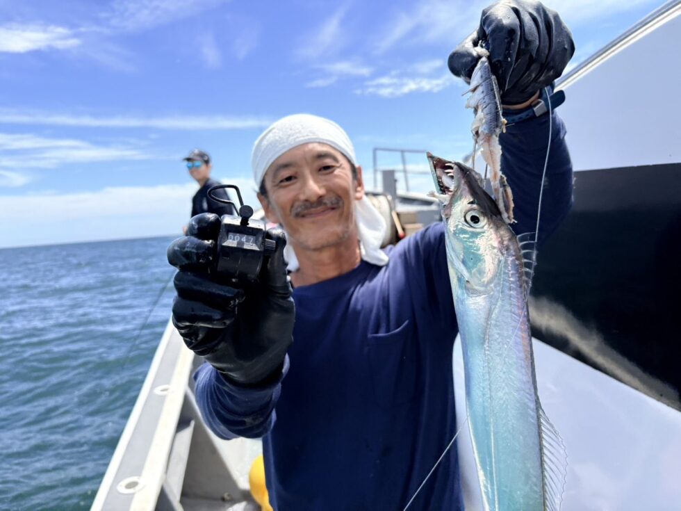 今シーズン最高釣果！47本！お見事でした！