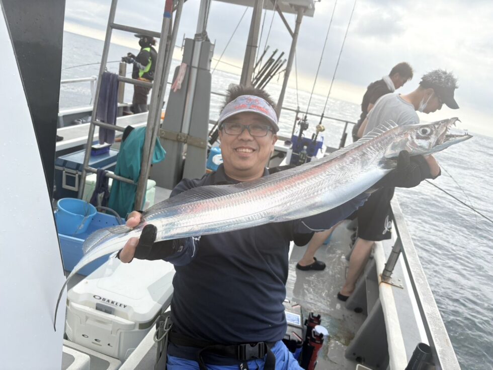 伊良湖沖大型タチウオチャンス！