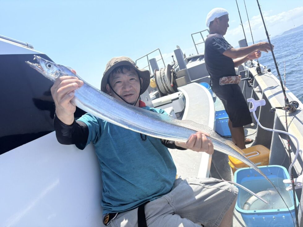 朝便伊良湖沖テンヤ専門です！