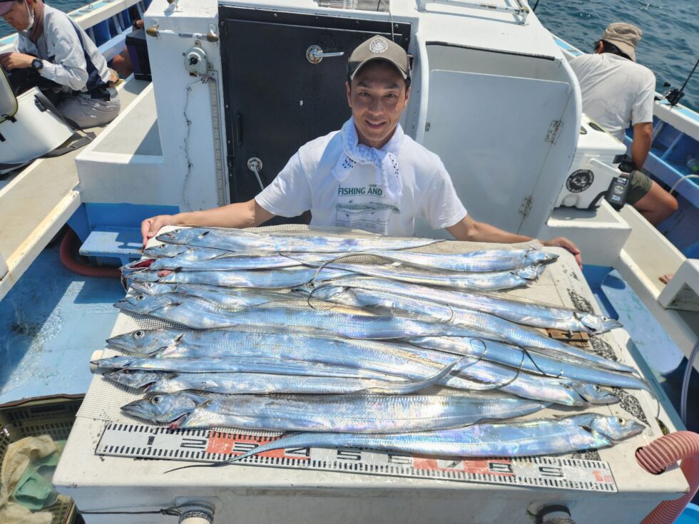 テンヤ初挑戦で釣りまくりー