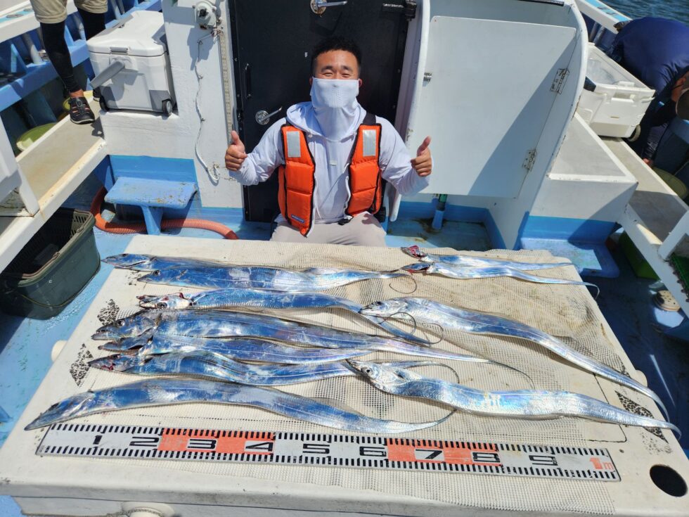 初挑戦で釣りまくりー！