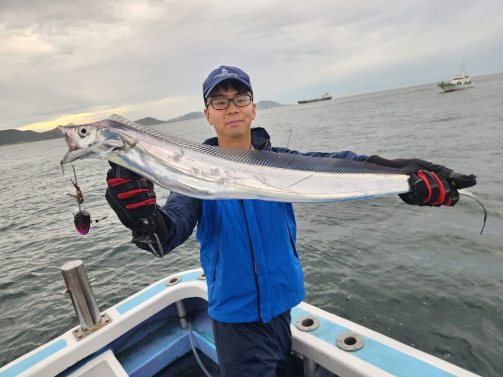 大型タチウオ猛烈な１日でした