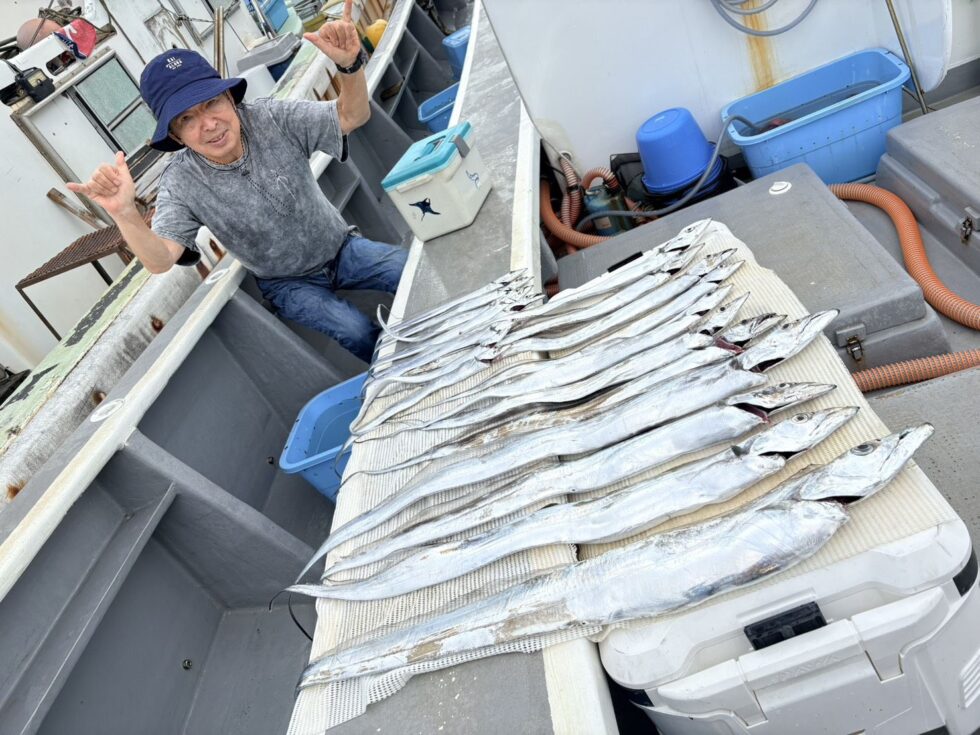 爆釣ー！