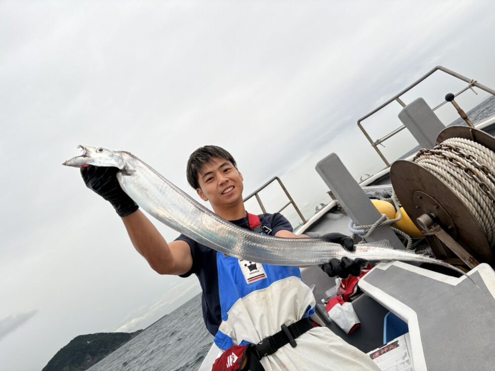 伊良湖沖テンヤタチウオ絶好調ー！