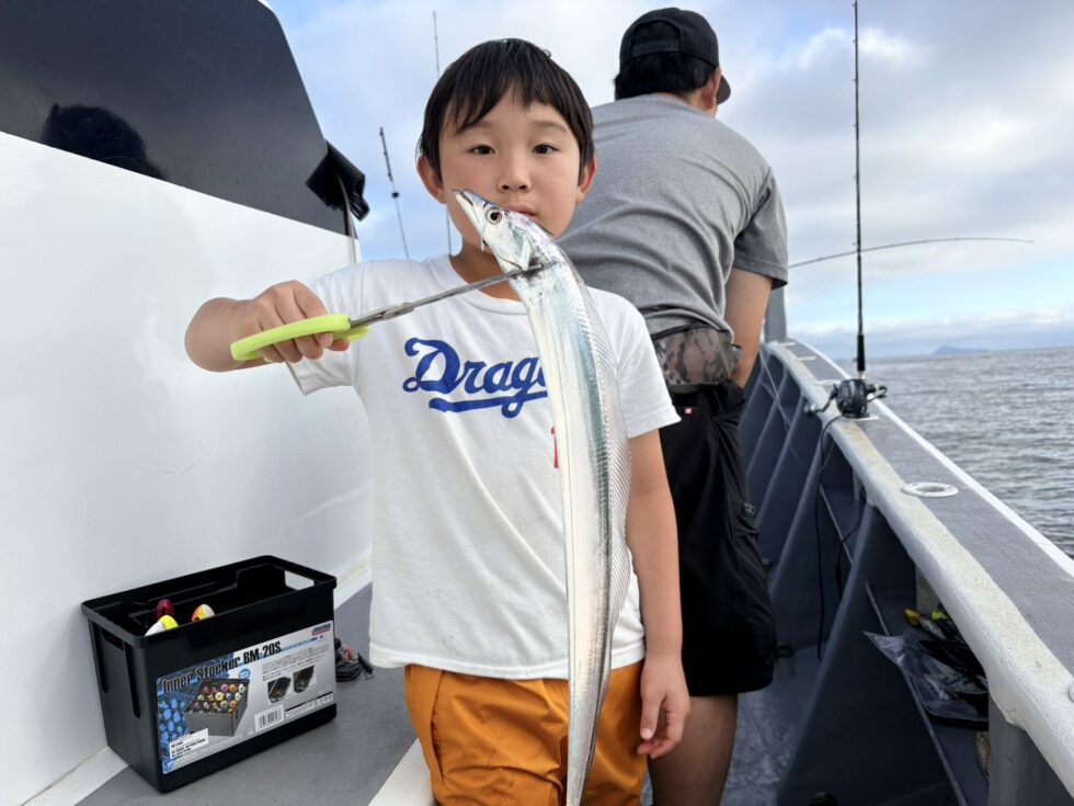 ちびっ子アングラーもがんばりました！