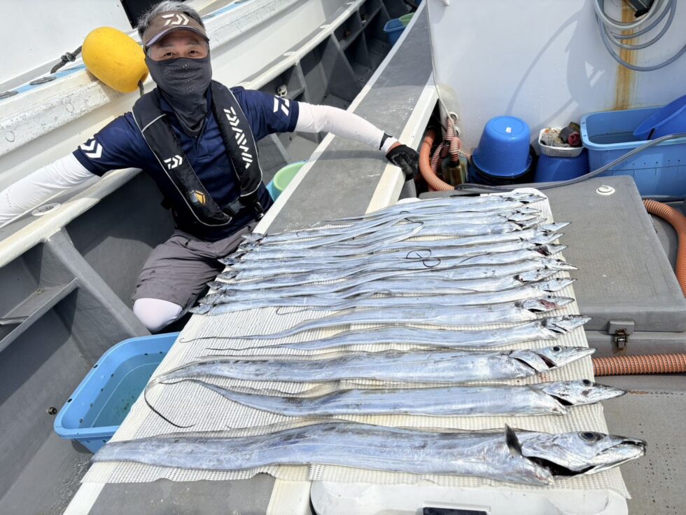 タチウオ好活性！