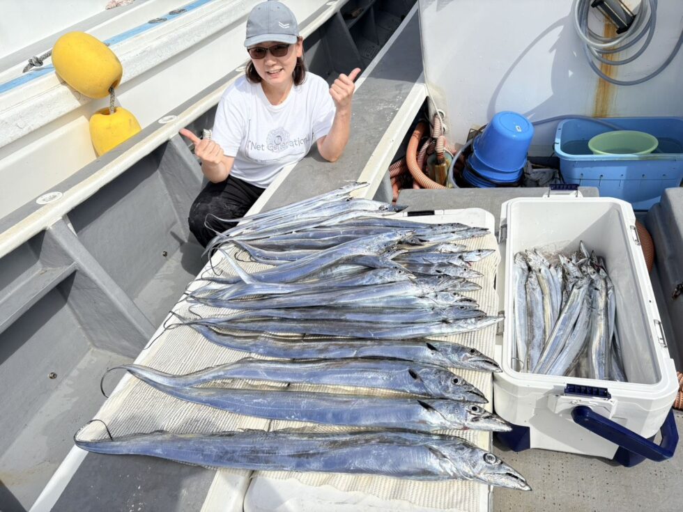 女性アングラー竿頭！大型釣りまくりー凄いっ！