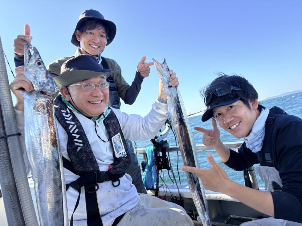 講師にはテンヤタチウオのプロ吉田昇平さん、樋口輝さん！ありがとうございました