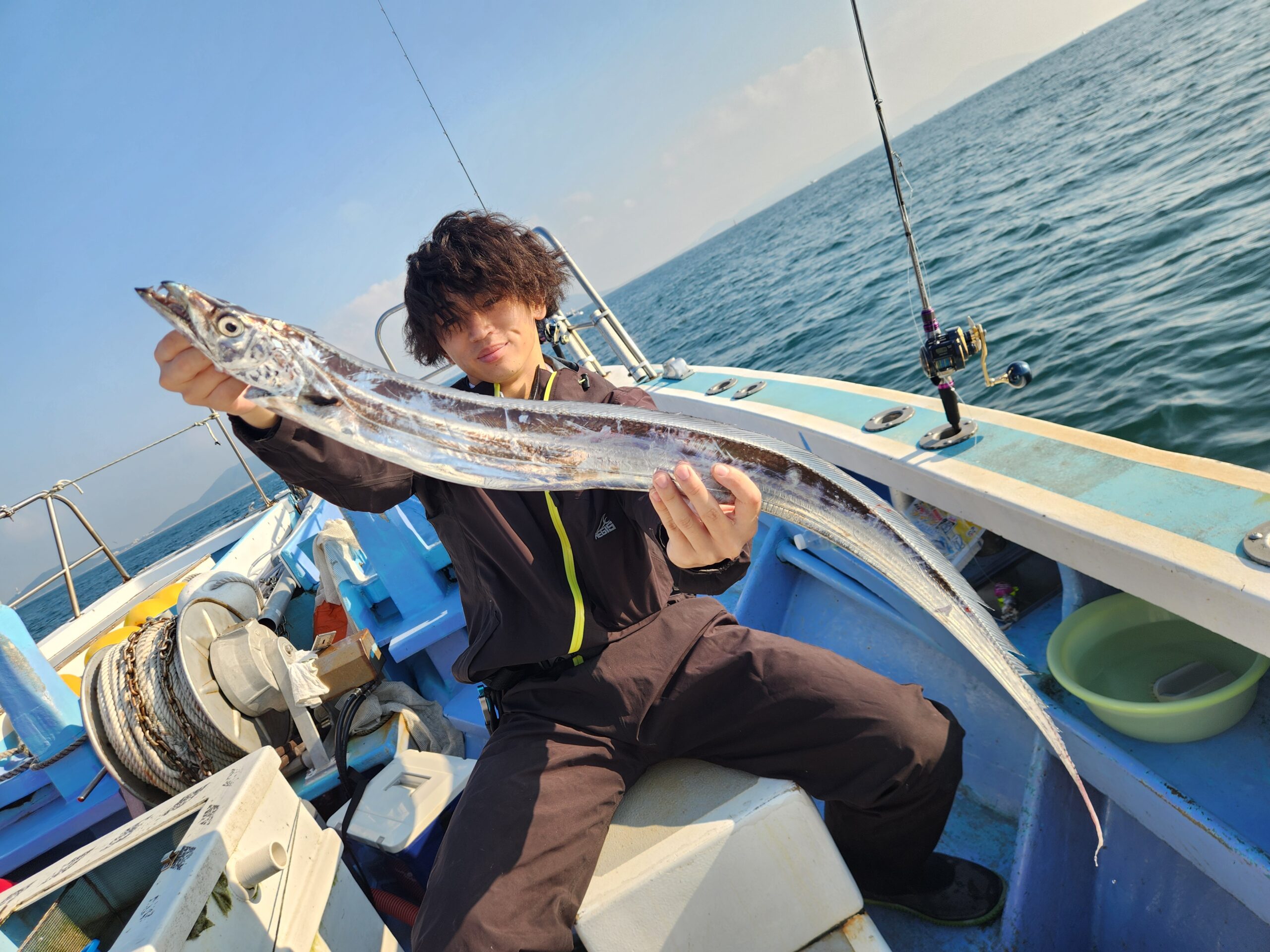 テンヤタチウオ貸切！大型タチウオ乱舞！ 写真14