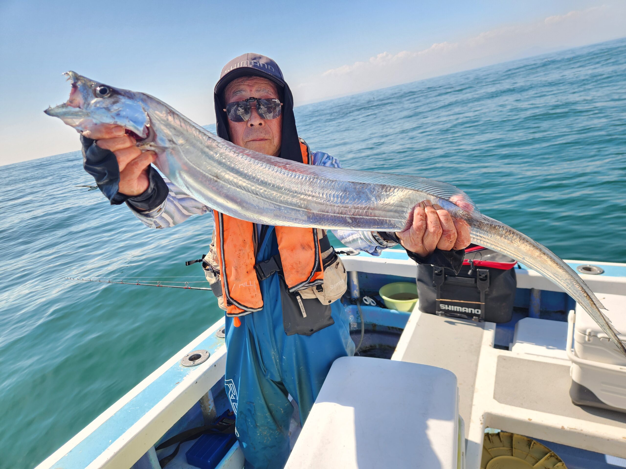 大型タチウオ続々！最大127㎝！竿頭59本と連日爆発ー！ 写真16