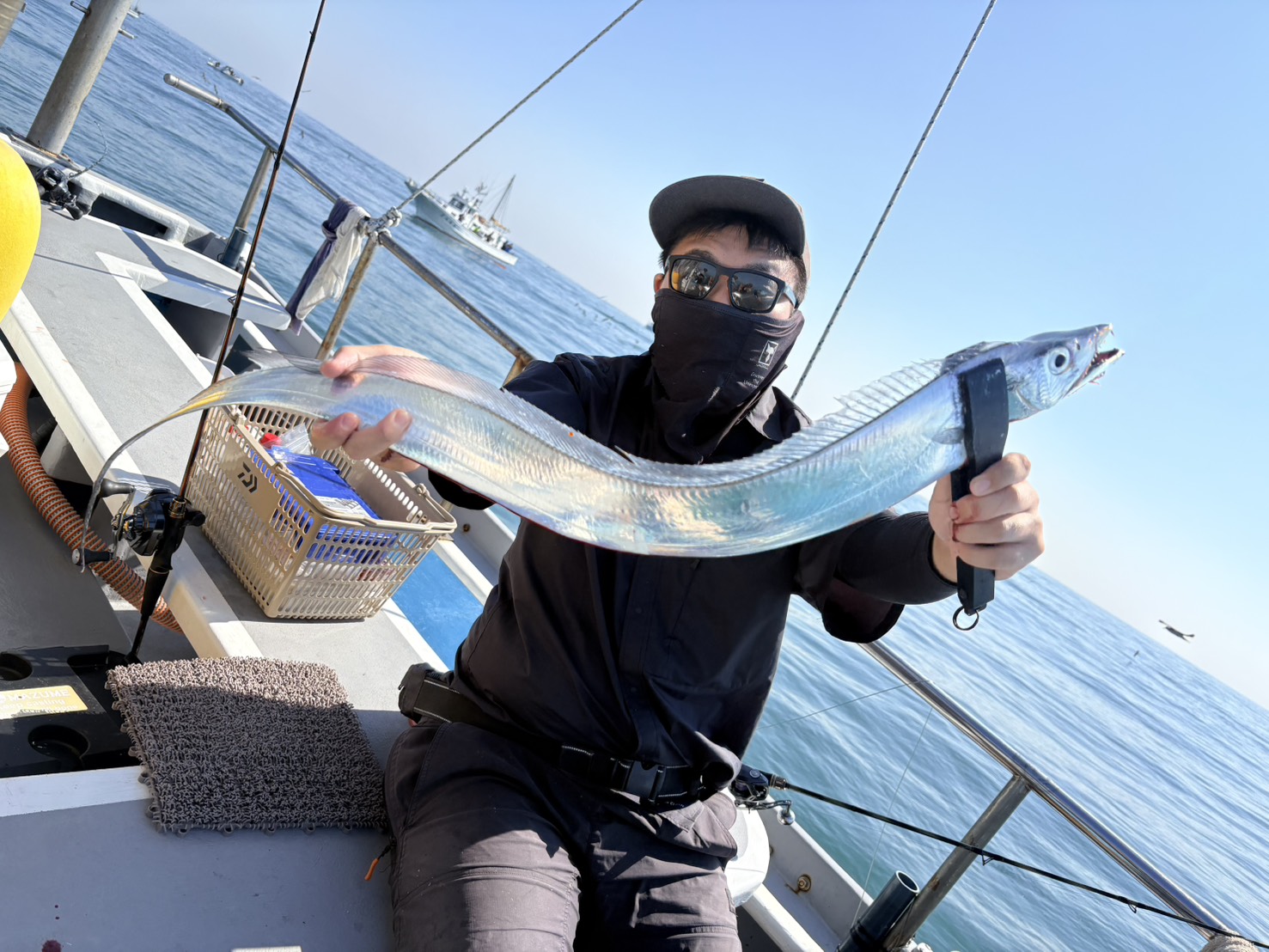 大型タチウオ続々！最大127㎝！竿頭59本と連日爆発ー！ 写真27