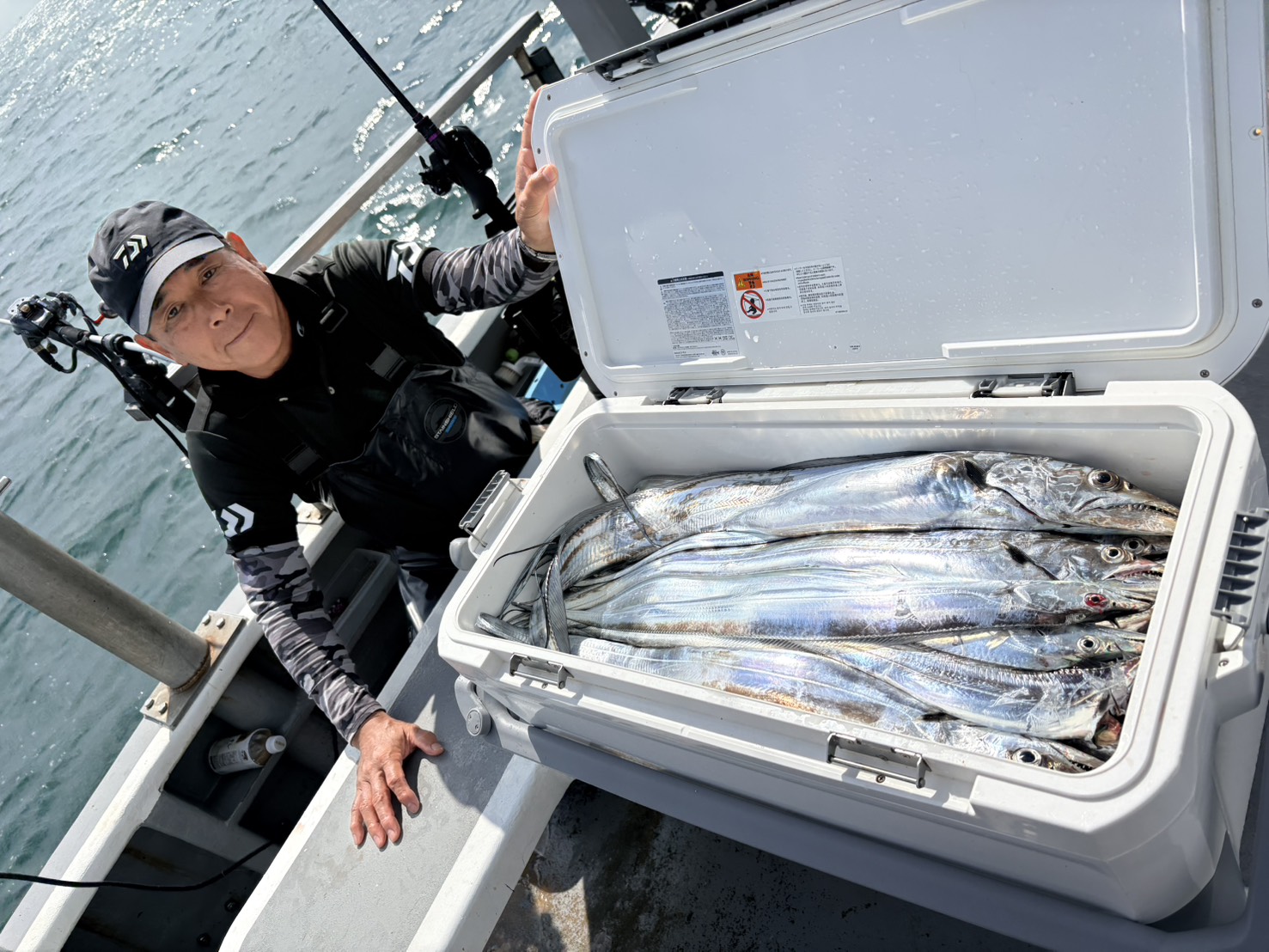 連日爆釣ー！竿頭47本！ 写真12