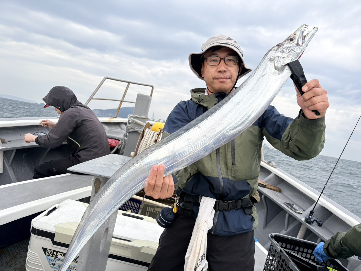 連日爆釣ー！竿頭47本！