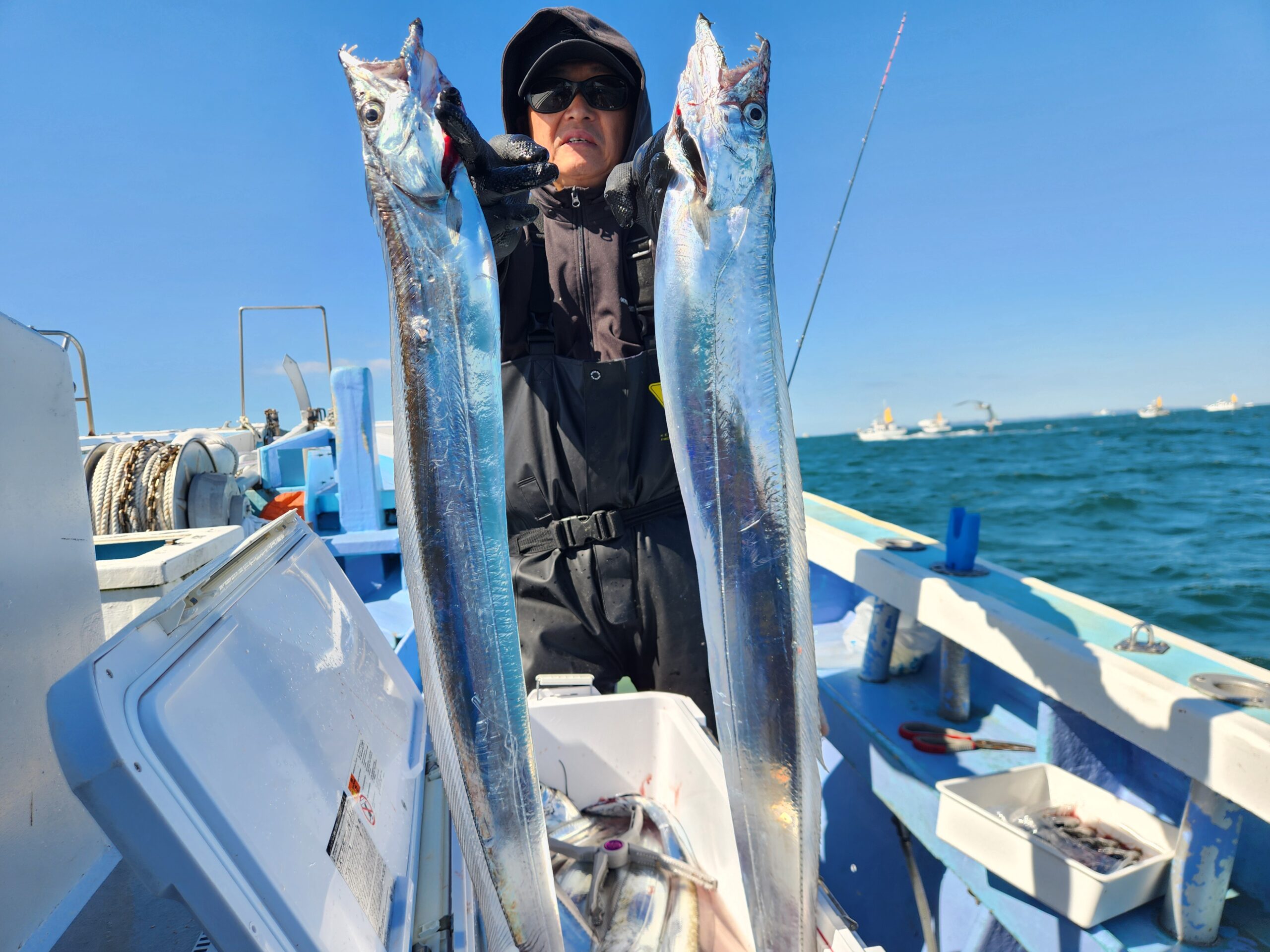 テンヤタチウオ安定釣果！絶好調です！