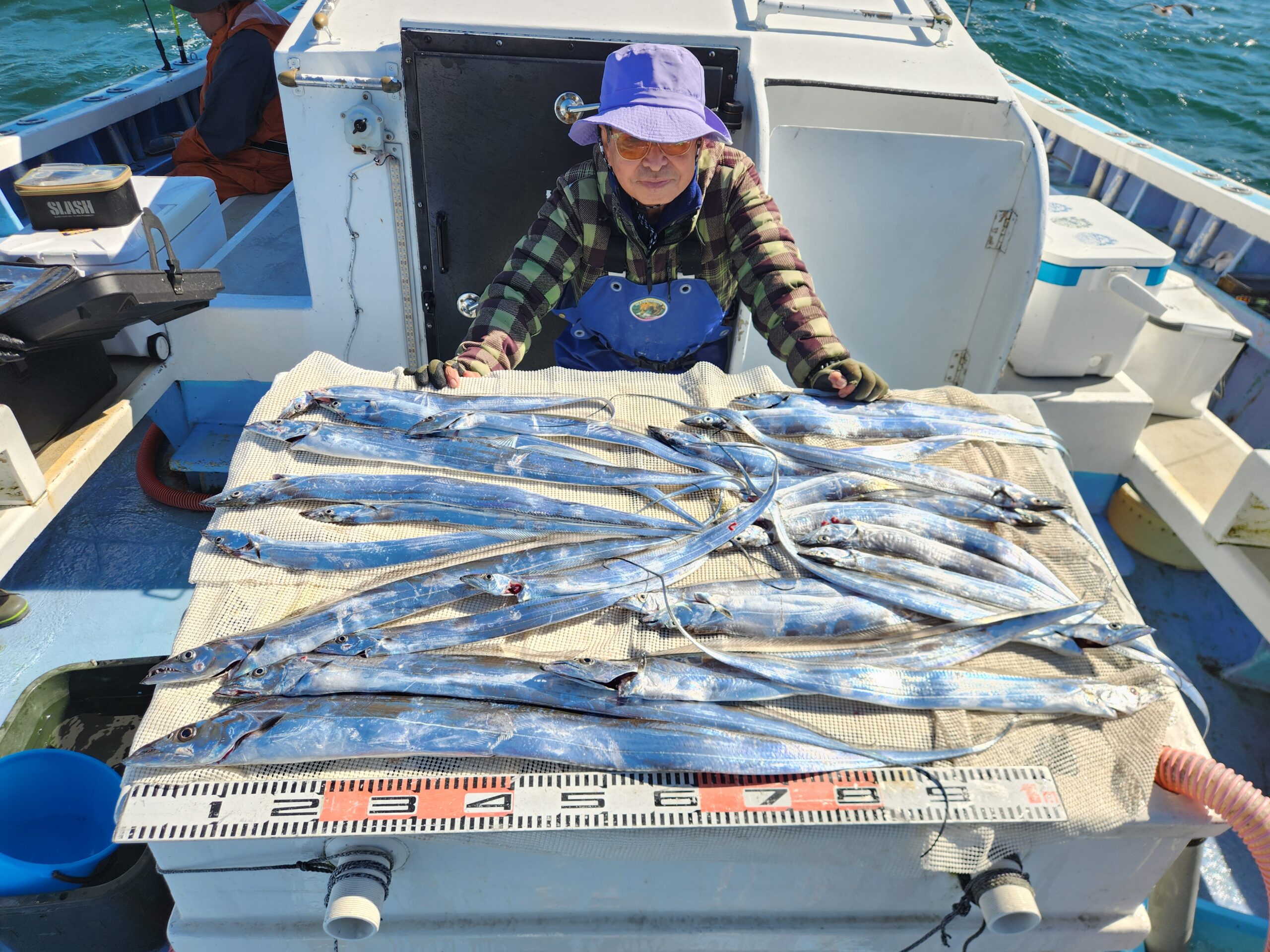 テンヤタチウオ安定釣果！絶好調です！