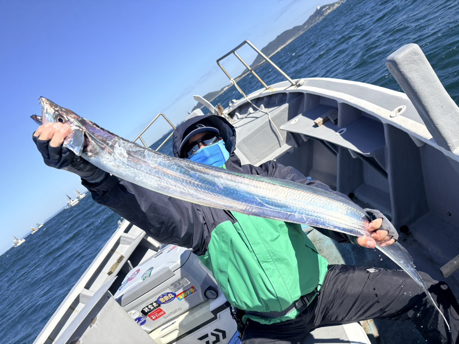 テンヤタチウオ安定釣果！絶好調です！
