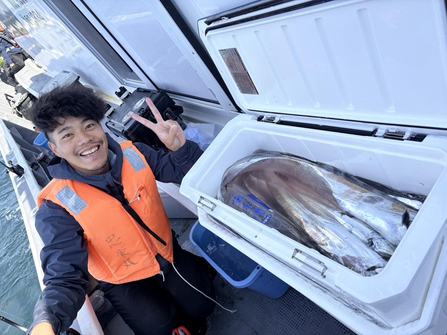 テンヤタチウオ専門で大型狙い！最大124㎝！