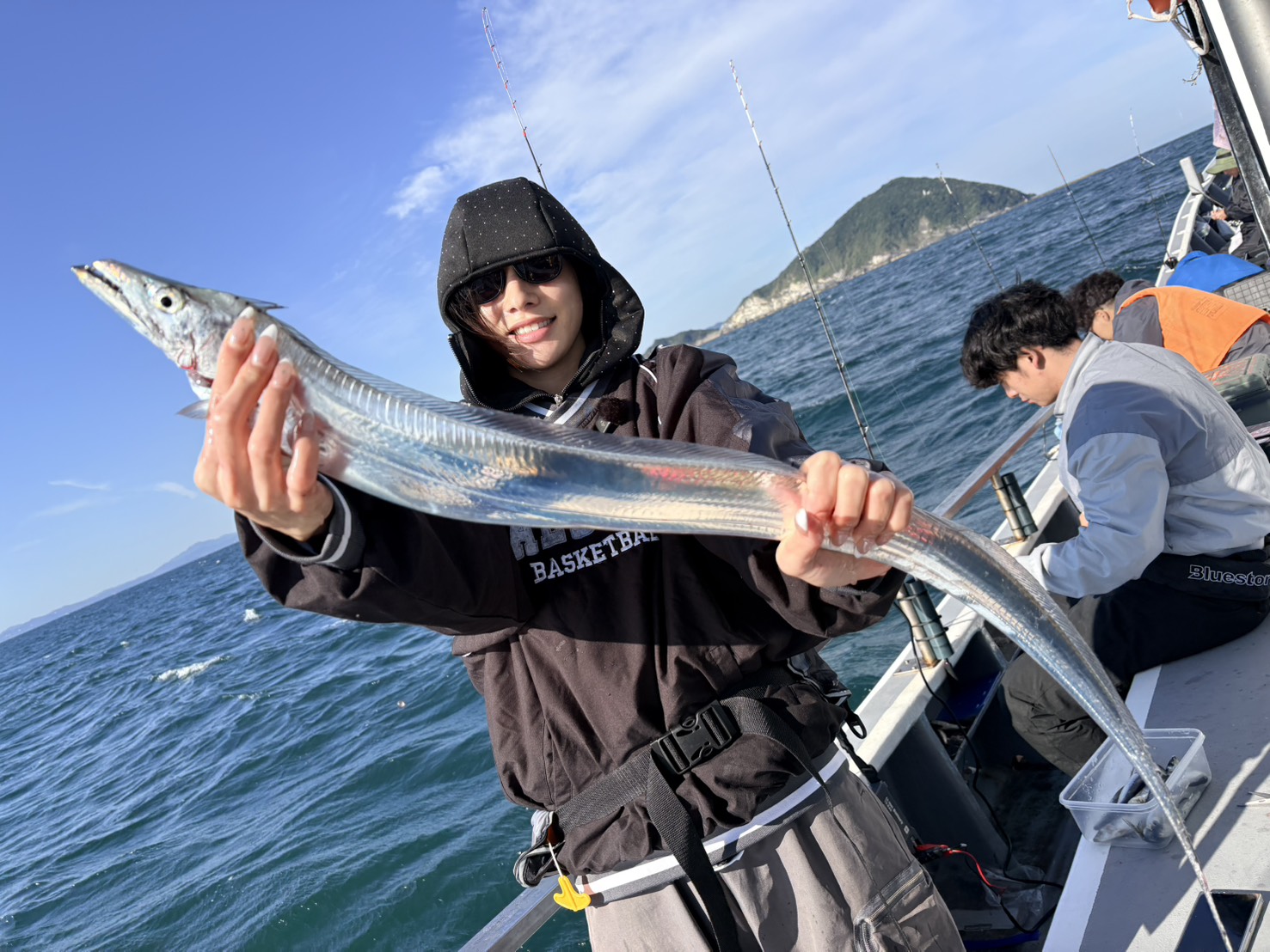 テンヤタチウオ専門で大型狙い！最大124㎝！