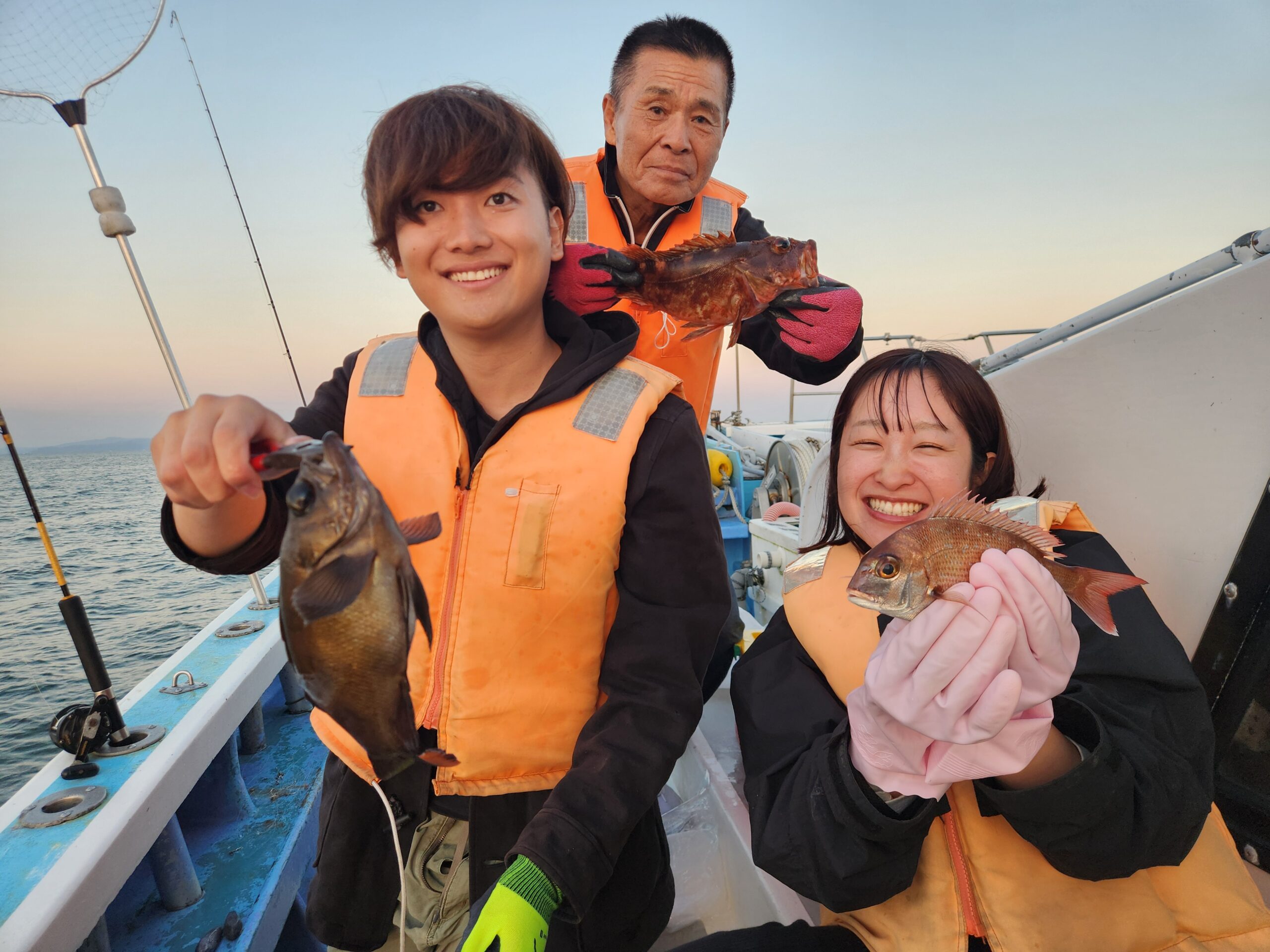 午後からも多彩な高級魚続々ー！